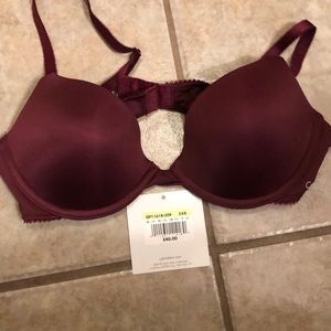 NWOT: Burgundy Calvin Klein Bra